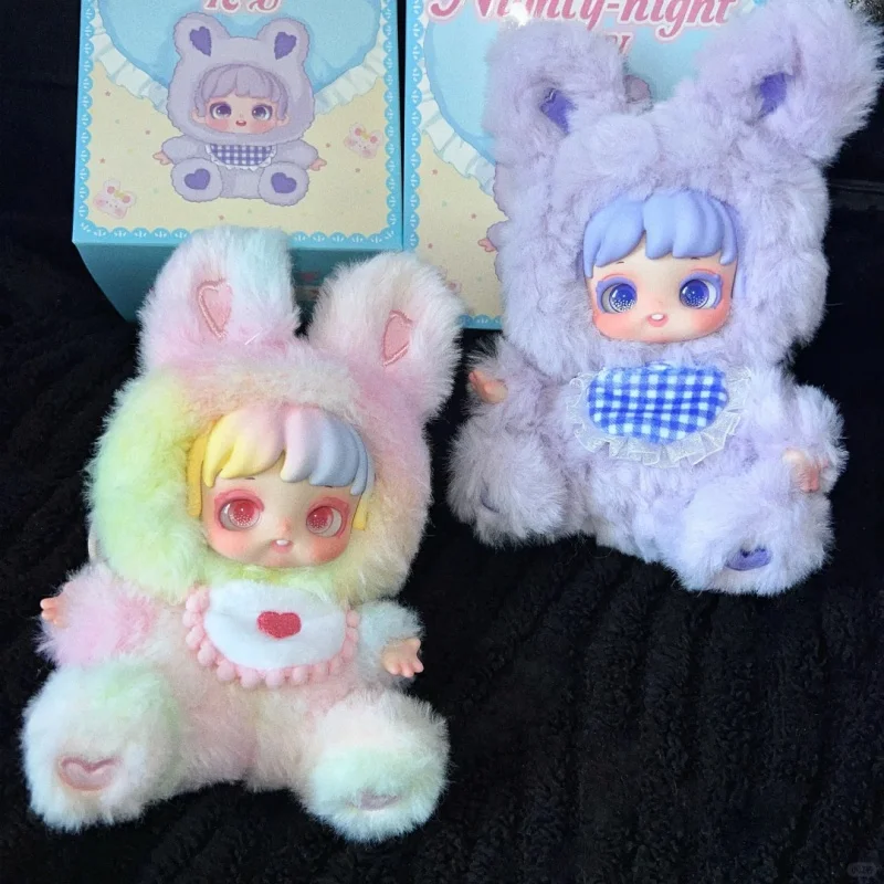 

Новый оригинальный кролик Miana Nighty-Night To U серии, виниловая глухая коробка, милый кулон, кукла, украшение для комнаты, коллекция игрушек, подарок-сюрприз