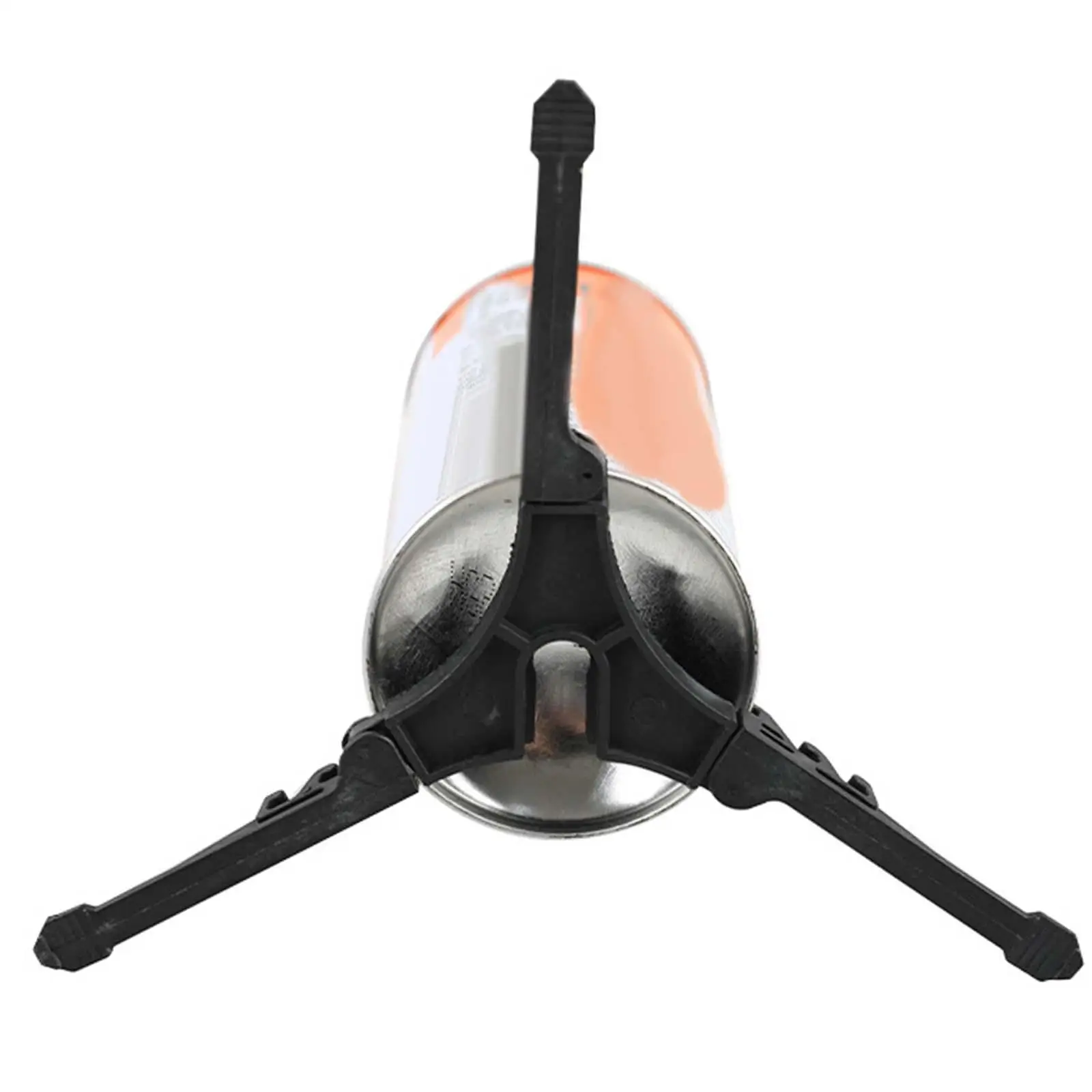Gas Tank Stove Holder Folding Anti Slip Camping Canister Stand Canister Tripod Stand for BBQ Fishing Backpacking Hiking Camping