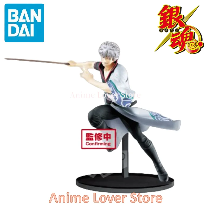 

In Stock Original Bandai Gintama Anime Figure DXF Sakata Gintoki Anime Action Figure Toys Collectible Model Ornaments