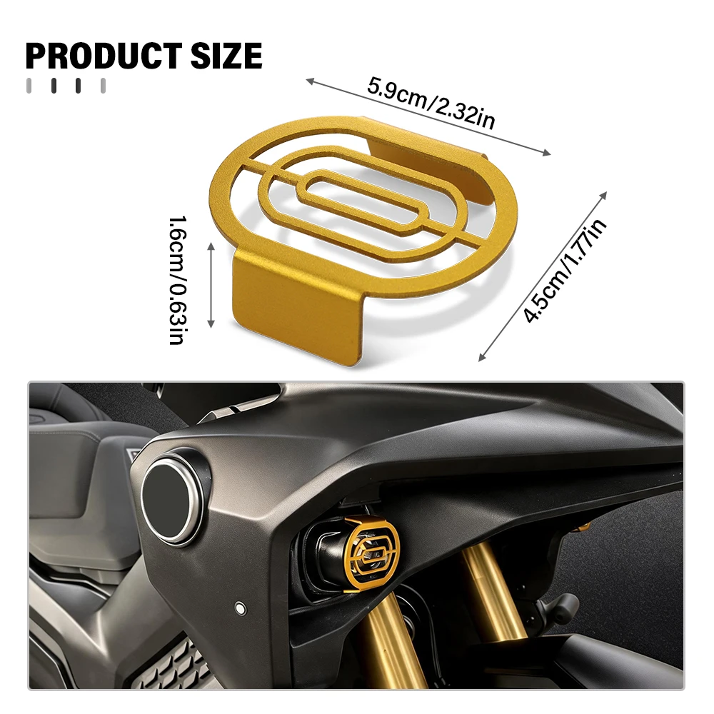FOR VOGE SR450X SR 450X 2026- Accessories Motorcycle Fog Light Cover Fog Lamp Guard Aluminum Alloy Fog Light Protector