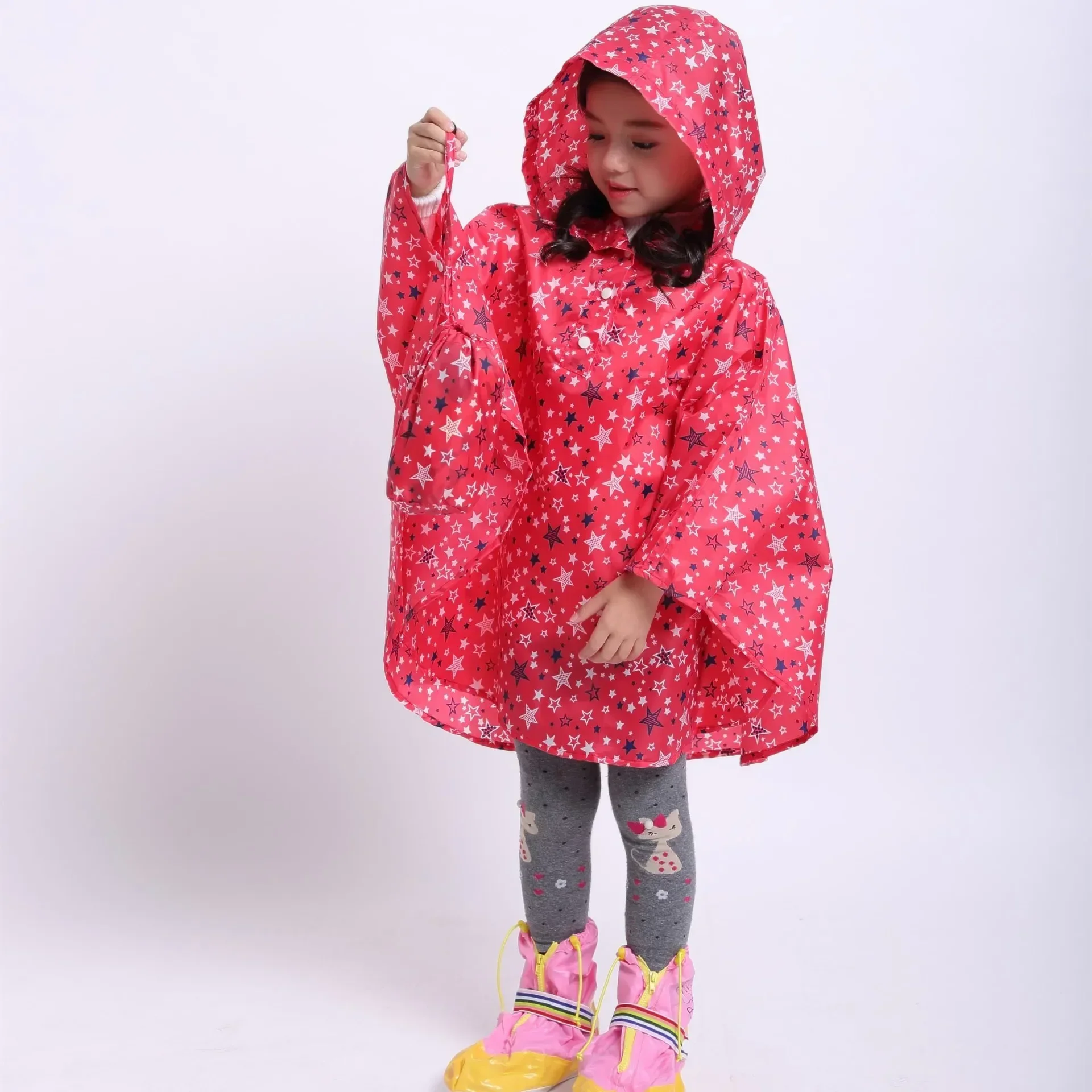 

Children's Raincoats Cartoon Rain Coat for Kids Girls Cloak Waterproof Suit Rain Poncho Raincoat Rain Jacket Baby Rainwear