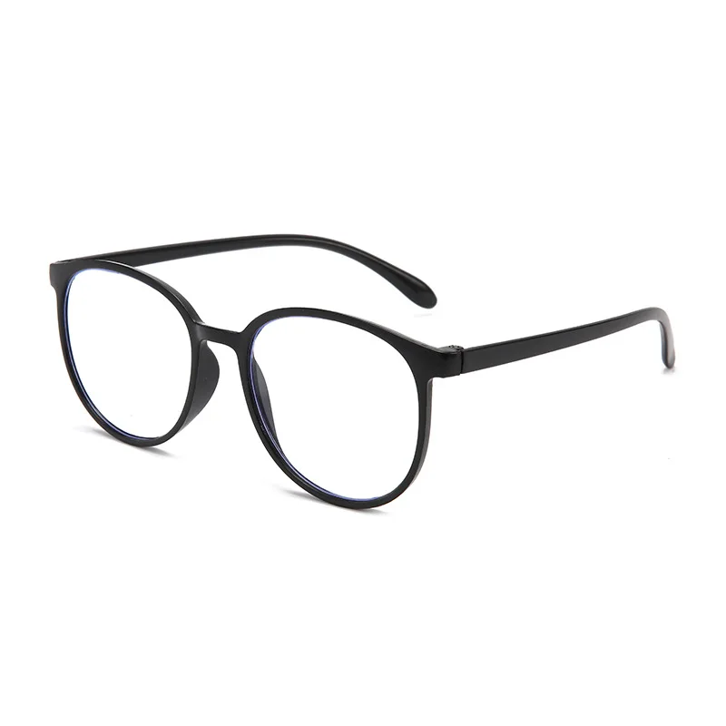 New Circular Fashion Ladies miopia occhiali ultraleggeri oversize Frame Anti Blue Light Man Read Eyewear Diopter + 1.0 a + 4.0