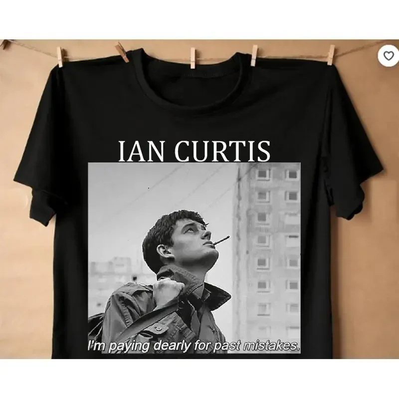 Ian Curtis Joy Division Black Size S 4XL SG351 T shirt