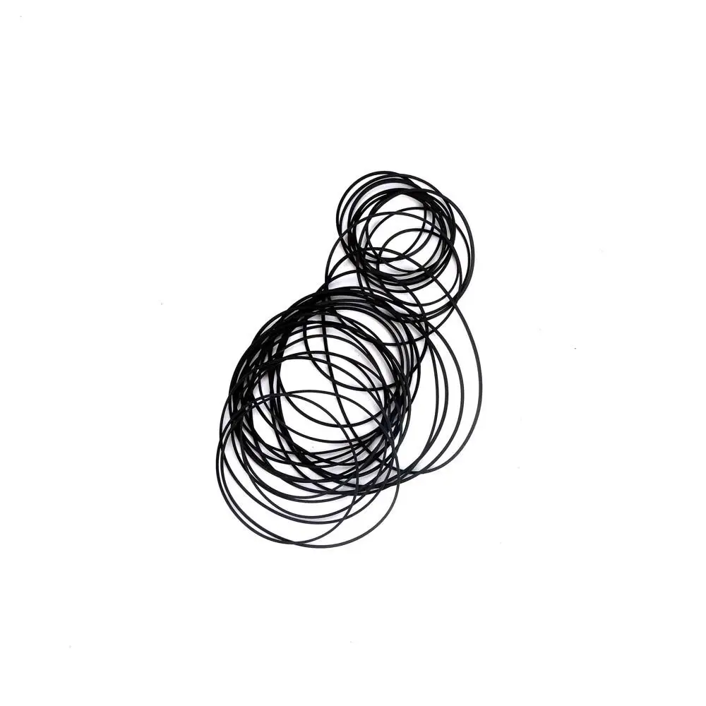 30PCs 3-8cm for Recorders Machine Radio Assorted Common Belt Cassette Tape Power Belt Machine Belt
