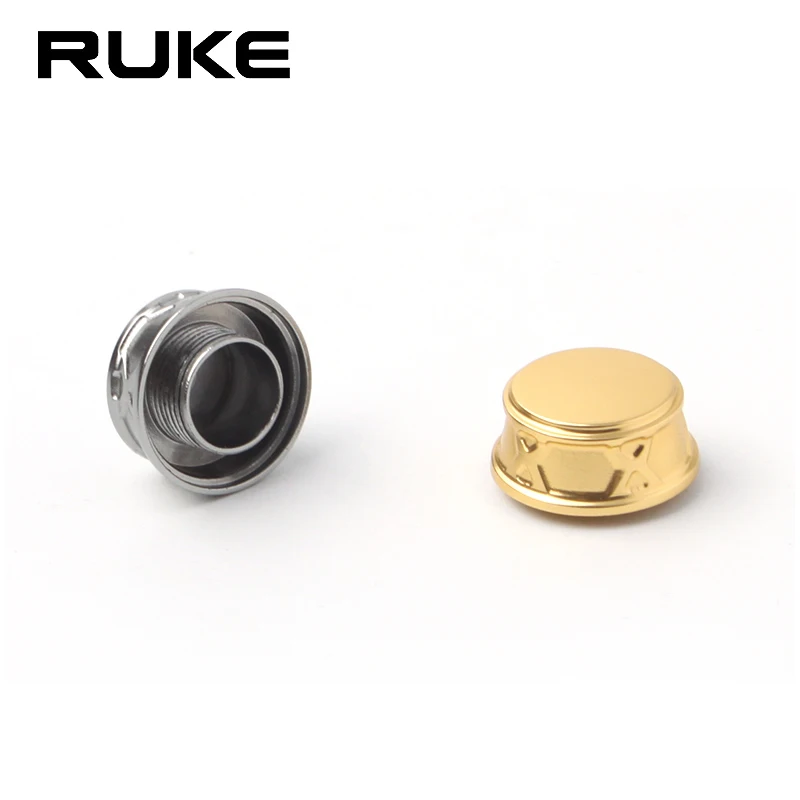 

RUKE New 1pc Fishing Reel Handle Screw Cap For Daiw/Shim Spinning Reel Screw Dia 10.5mm 1.7g/pc Fishing Reel Accessory DIY Wheel