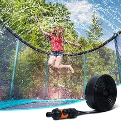 Aspersor de agua para piscina al aire libre, accesorios de verano, trampolín