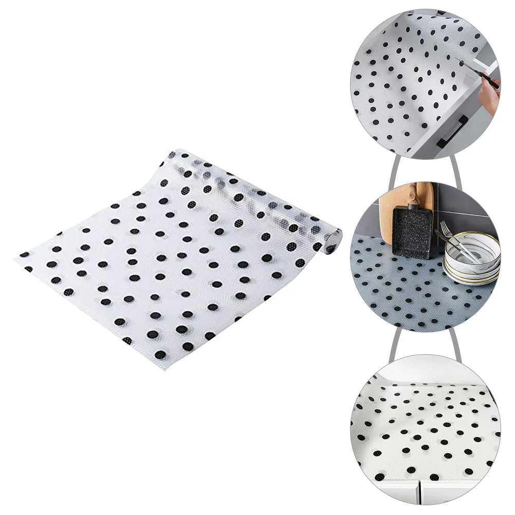 1 لفة خزانة مقاومة للماء، بطانة رف قابلة لإعادة الاستخدام لتناسب بطانة الأدراج لمنظمة تخزين مساحة المكتب والمطبخ #4