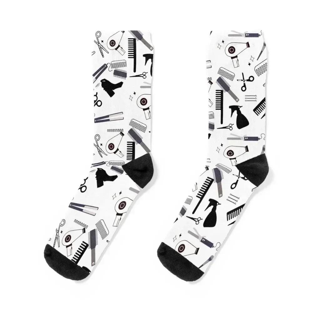 Hairdressers accessories Hair salon Socks fashionable Sports christmas stocking Soccer Socks Man Women's