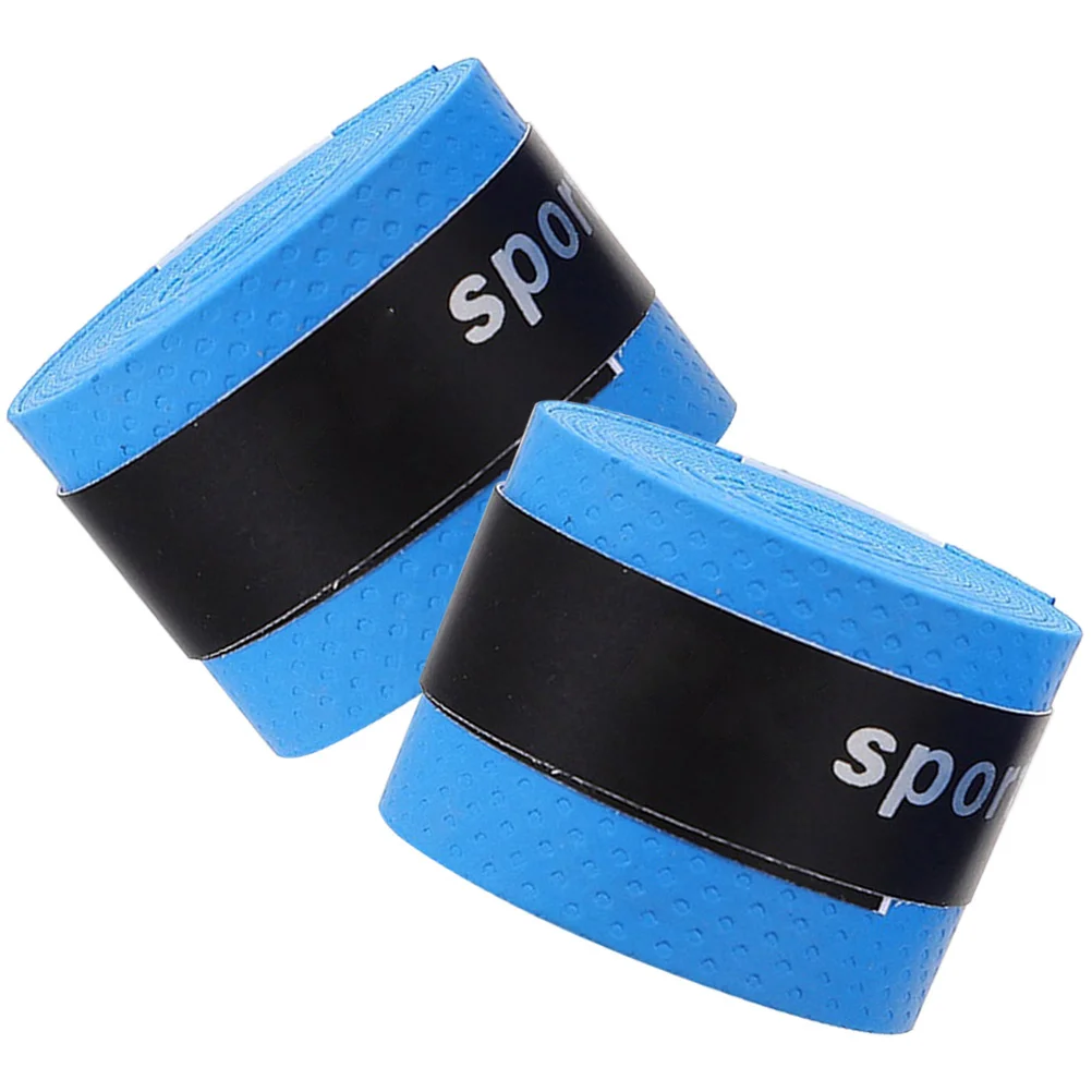 

2 Pcs Drumstick Shockproof Wrap Non-slip Tapes Badminton for Absorbent Sweat Racket Grip Sports