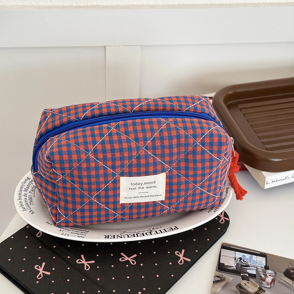 Airfriend Make-up-Tasche, rosa Kosmetiktasche für Mädchen, weiches Make-up, niedliche Kosmetiktasche, Kulturbeutel, Organizer, Reise-Kosmetiktasche für Damen – Detail 9