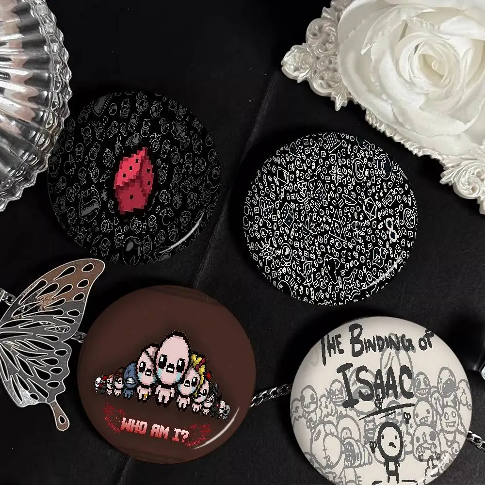 Anime The Binding Of Isaac Creative Tinplate Soft Button Pins Animal Icon Brooch Lapel Backpack Badge Accessories Pin