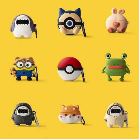 Чехол для наушников Redmi Buds 3 Lite, милый мультяшный силиконовый чехол для беспроводной Bluetooth-гарнитуры Redmi Buds 3 Lite топ 12 чехол для redmi buds 3 - №9