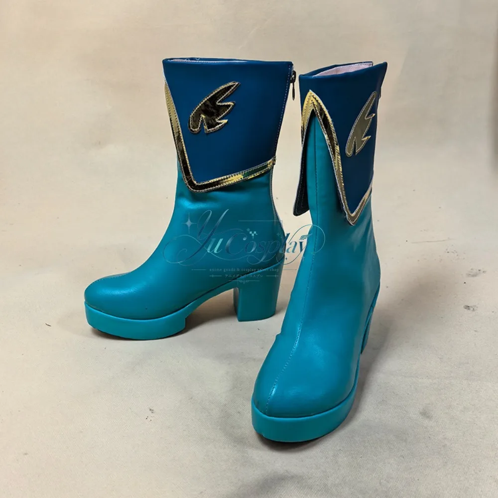 Cardcaptor Sakura Syaoran Li Battle Outfit Cosplay Shoes Character Boots Anime Convention Footwear for Stage Performance
