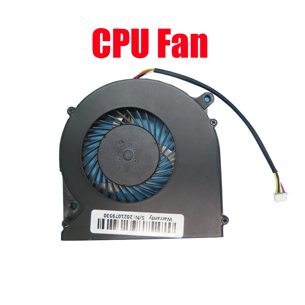 Laptop CPU GPU Fan For Dream Machines G1050TI G1050TI-17UA32 N870EK1 N850EK1 DC5V 0.5A 4PIN New