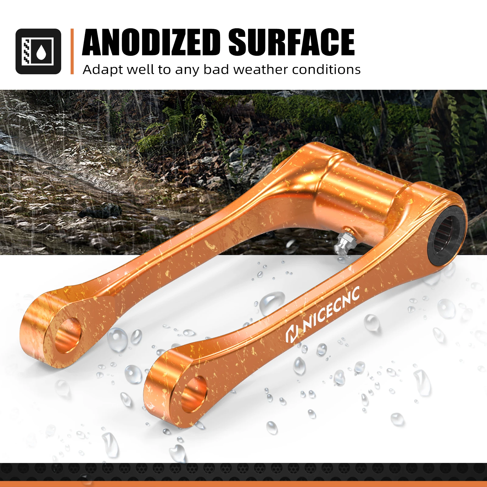 NICECNC لـ KTM SX 125 SX-F 450 SX250 XC300 SX-F 250 XC-F 350 XC-F 450 XC125 SX150 SX300 XC250 XC-F 250 2025 1 "رابط خفض