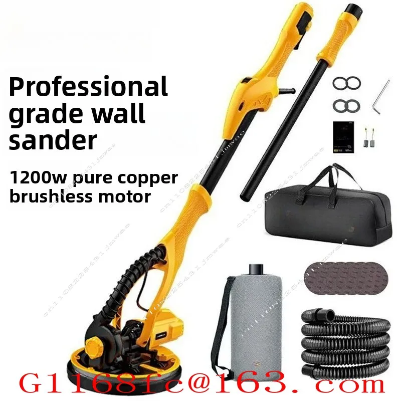 Wall Grinder, Vacuum All-in-one Machine, Dust-free Sandpaper Machine To Grind The Wall, Artifact Wall Putty Grinding