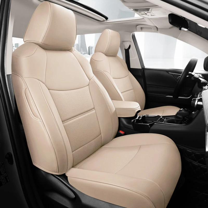 

New Custom Leather Car Seat Cover For Toyota Rav4 2021 2022 2023 2024 RAV4 Full Surround Protecto cushion Car Seat Cover