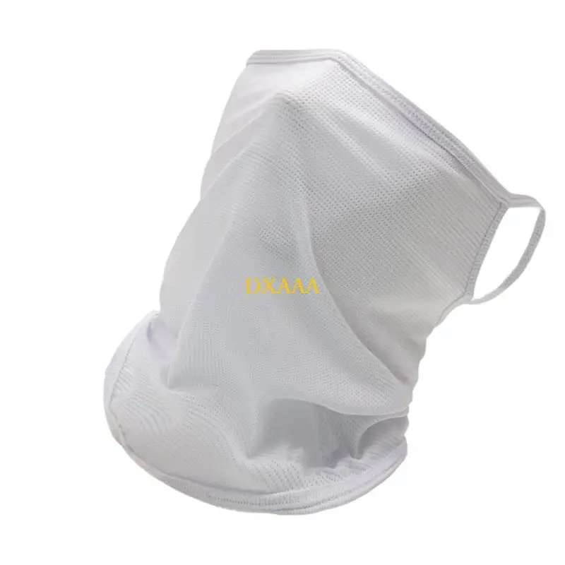 Copertura per il viso protettivo DXAA con UPF50+ Maschera per il viso elastico in nylon tra protezione protettivo per donne da