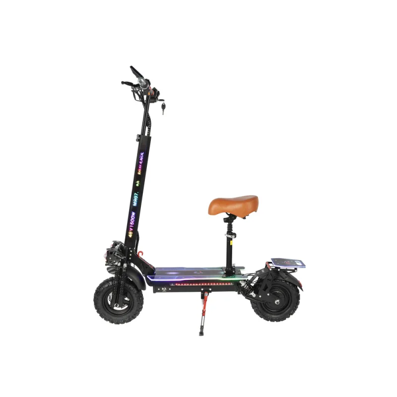 11 inch mountain off-road front and rear shock absorption lithium battery aluminum alloy with seat acrylic plate
