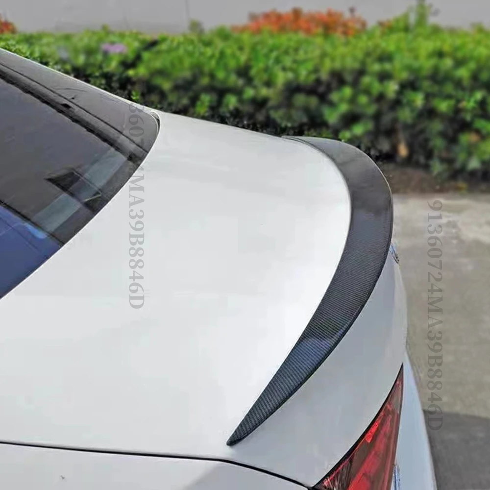 

AMG style Mercedes Benz C-Class W205 and C63 C43 4-door rear spoiler wing racing car exterior decoration design 2014-2021