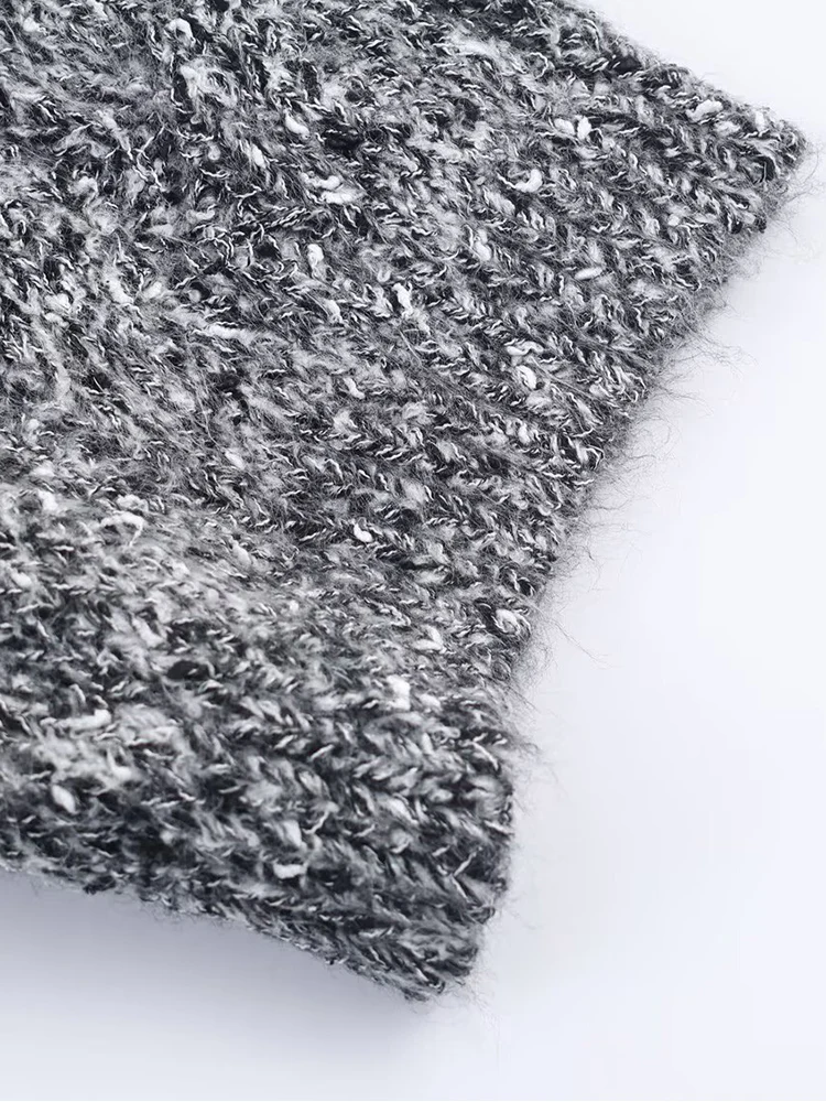 Herfst O-hals Bladerdeeg Korte Mouw Single Breasted Gebreide Tops Vrouwen Knoppen Decoratie Slanke Jas Tops Vrouwelijke Casual Wear 2025