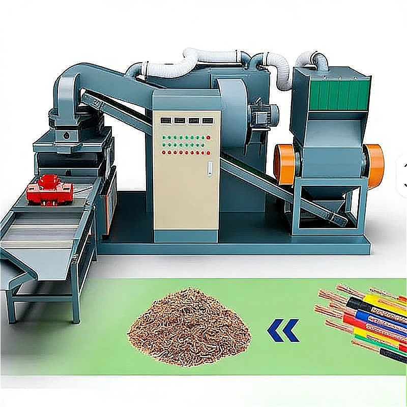Wire Stripping Machine Stripper Copper Cable Peeler for Stripping Aluminum Copper Wire Scrap Metal Recycler Customized Hot Sale