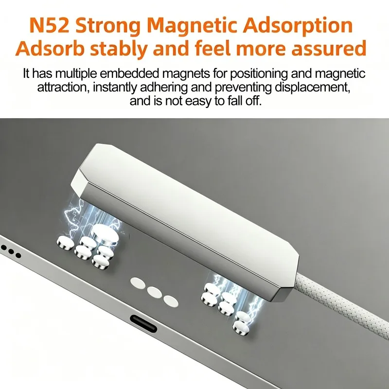 18W/35W Magnetic Wireless Charger with Overvoltage Protection for iPad Air 4/5 10.9