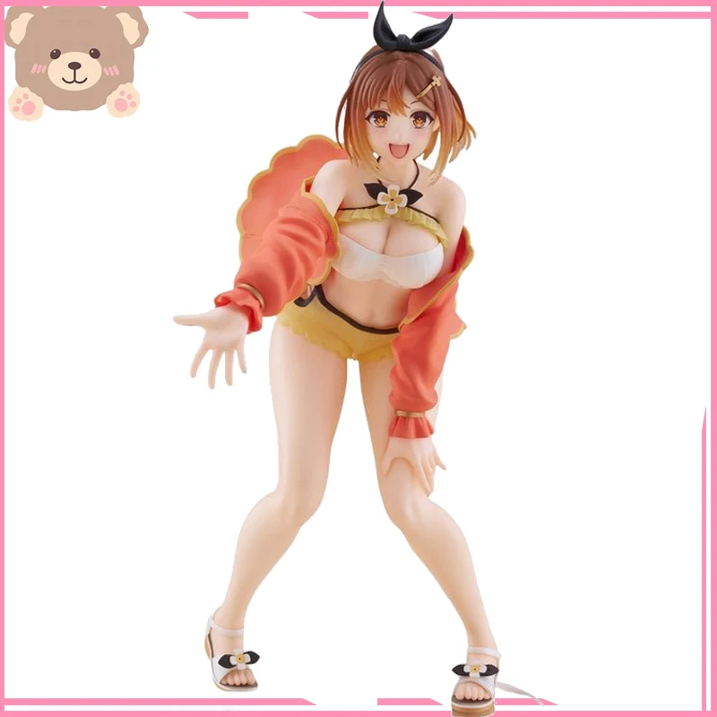 

In stock Original Coreful Atelier 13CM Anime Action Figure Ryza Reisalin Stout (Swimwear Ver.) PVC Nice Model Collection Toy