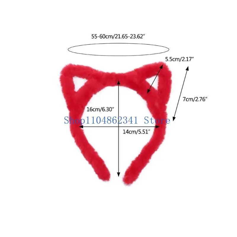 5asd besta e orelha faixa para a cabeça quadrinhos show women bands cabelo desenho animado banda cabelo cocar