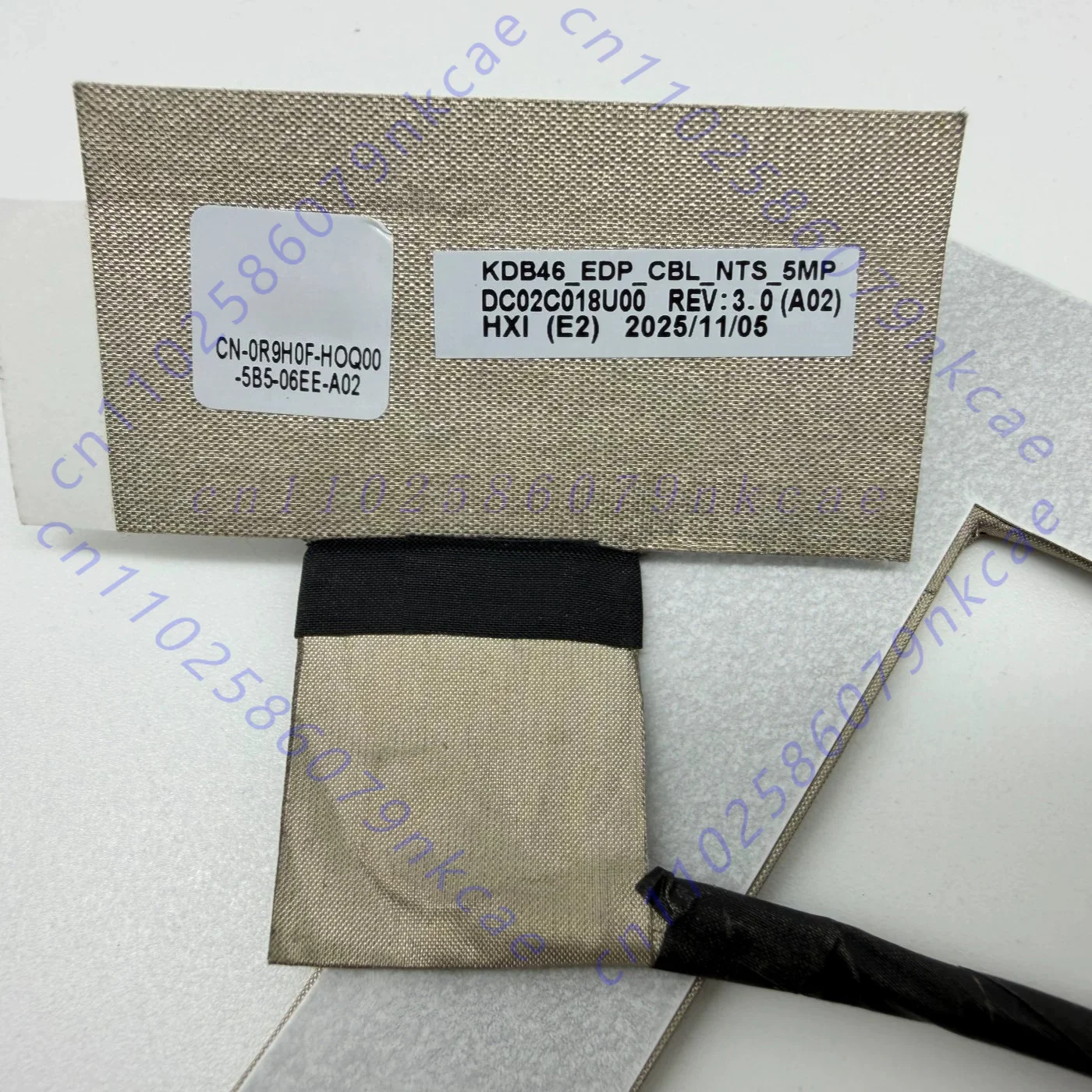 For Dell Pro 14 Plus (PB14250) KDB46 Screen Cable, Screen Cable 0R9H0F R9H0F