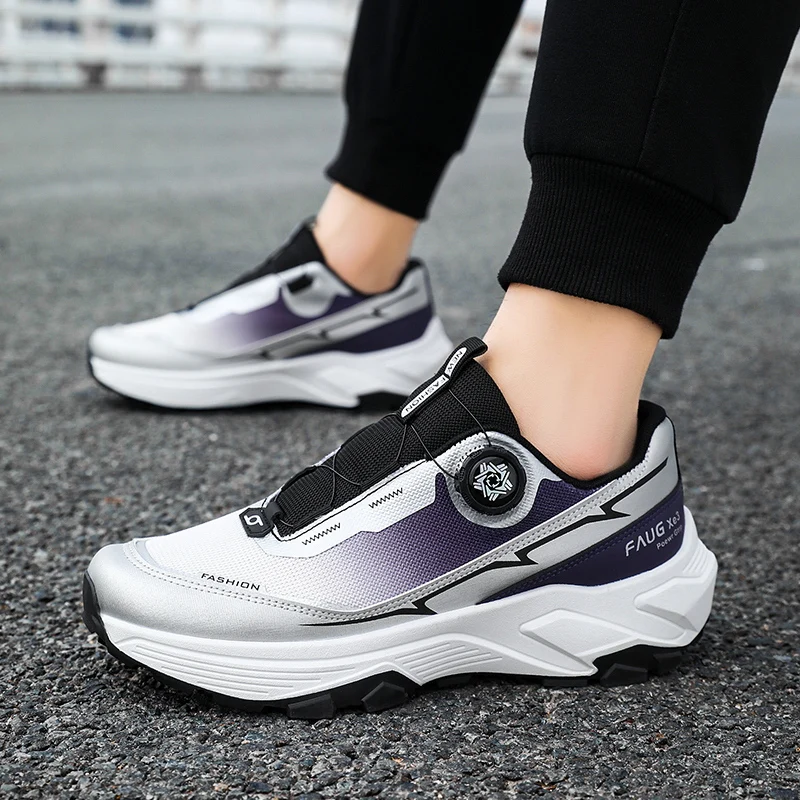 New Men's Running Shoes Lightweight Breathable Mesh Sneakers for Men Casual Sports Summer Comfortable Anti-Slip Plus Size 39-46 - Image 5