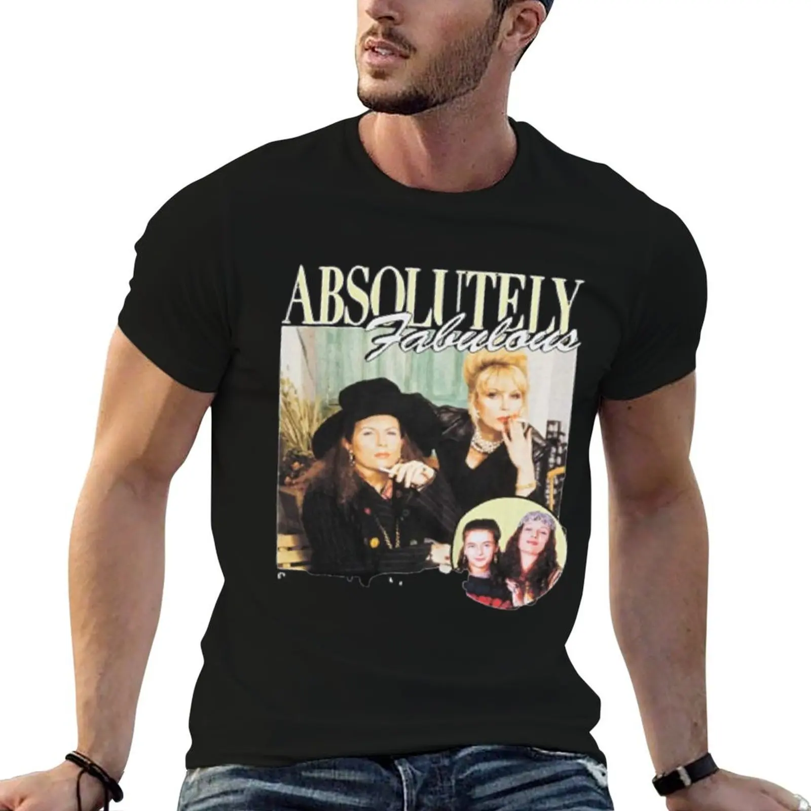 

Absolutely Fabulous Darling T-Shirt t shirts for man graphic funny funny t shirts cotton T-Shirt
