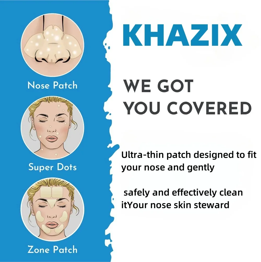 Use 30 pieces of hydrocolloid nose strips to remove black and white heads and clean your nose