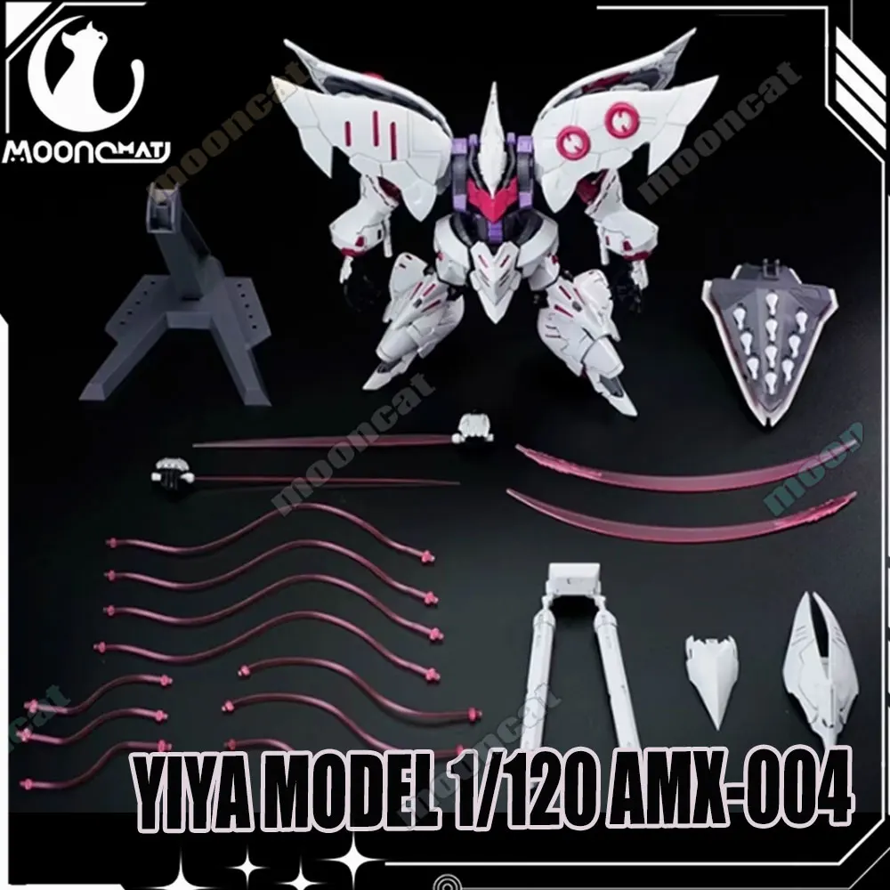 

In Stock YIYA Model 1/120 Amx-004 Qubeley Assembly Model Kits Plastic Skeleton Kits Anime Action Figure Robot Plastic Gifts Toys