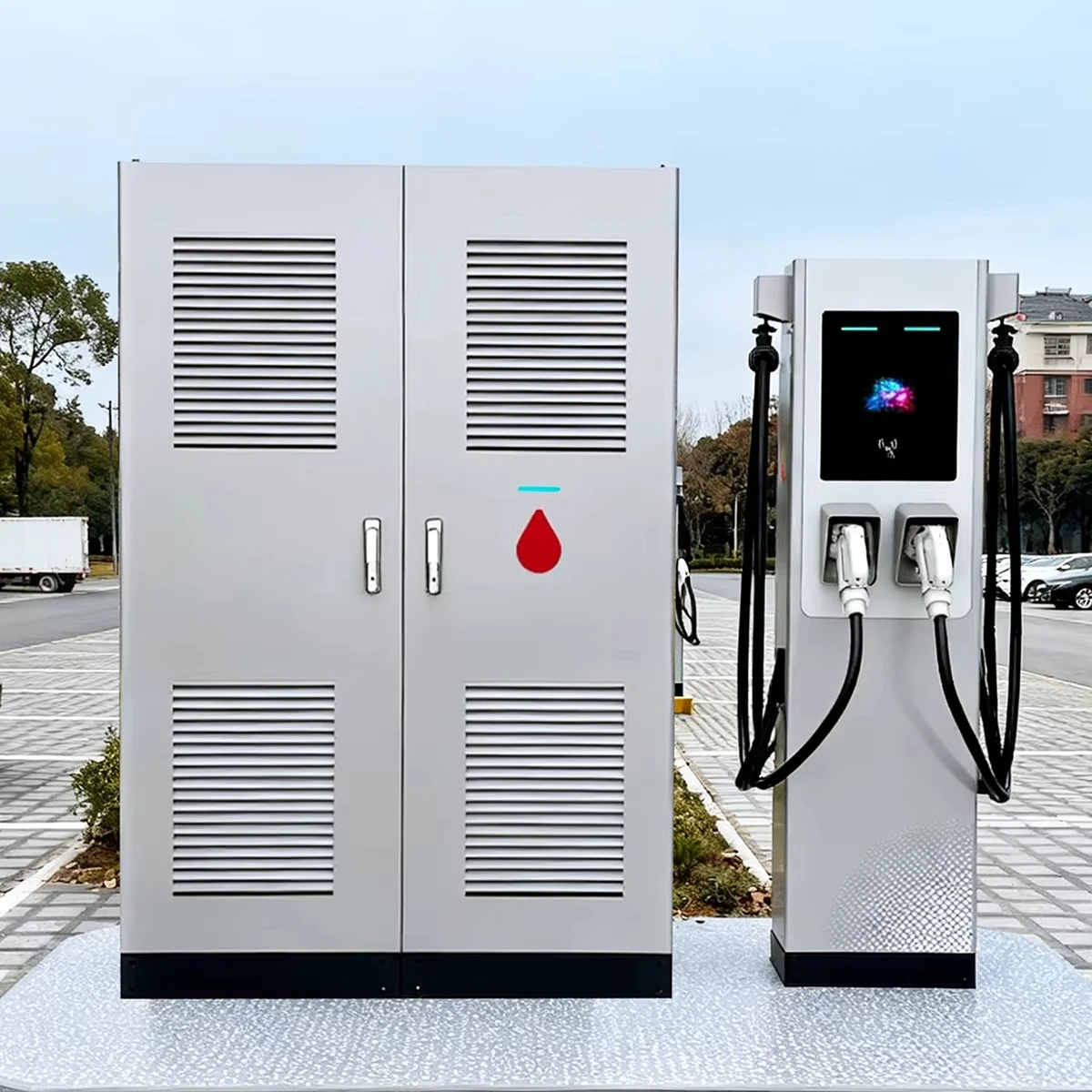 High Quality 800KW DC Electric Split Charging Station for Public Commercial Parking Lots Electric Charger Car Station Ev Charge