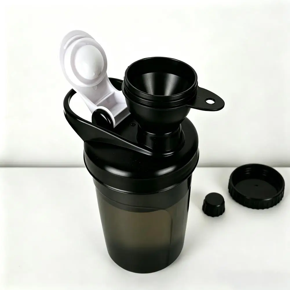 Protein Powder Funnel, 15g/50ml Protein Powder Travel Container Powder Dispenser, Leak Proof Pre Workout Small Funnel For Bottle