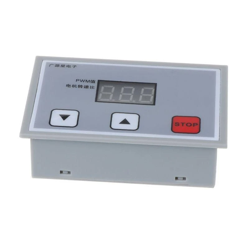 DC Motor Speed Controller DC12V-24V 5A 120W PWM Signal Generator Driver Module with Pushbutton Switch 0~100% Adjusta