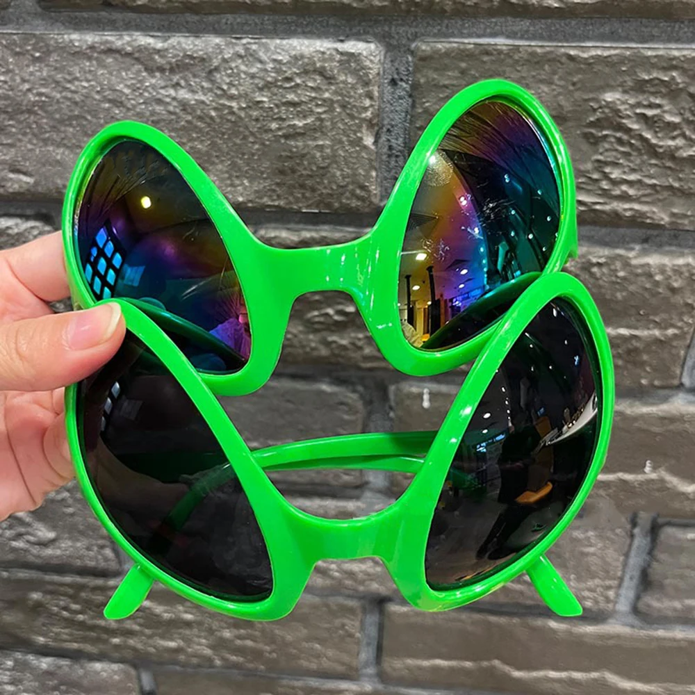 Funny Alien Glasses Women Men Holiday Party Sunglasses Birthday Halloween Adults Kids Party Supplies Alternative Shapes Eyewear