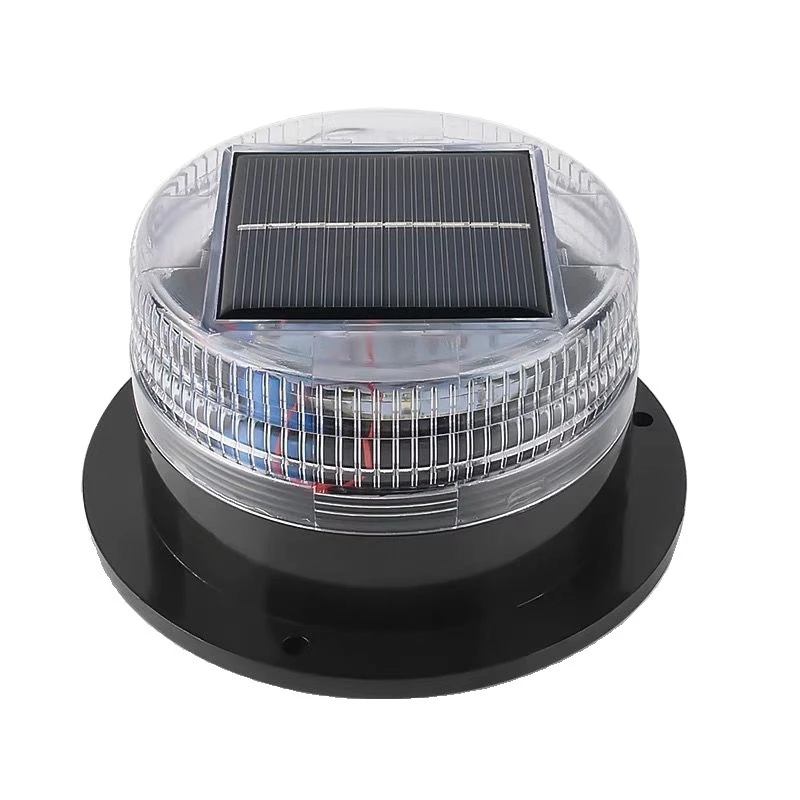 

Solar car flash light construction vehicle waterproof barricade flash strong magnetic roof night parking induction flash