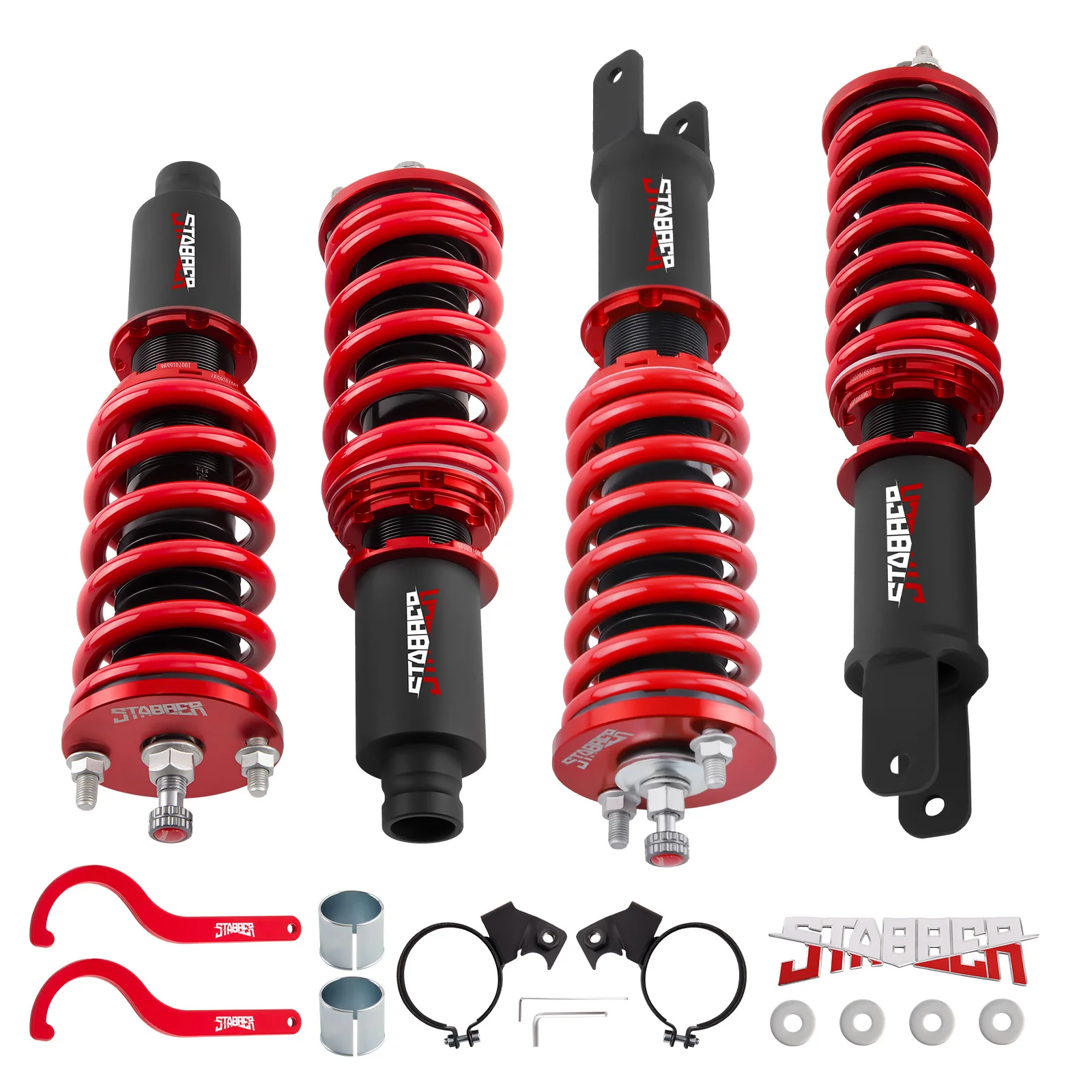 طقم خفض التعليق المثبط 24 طريقة كويلوفر لهوندا سيفيك 1992-2000