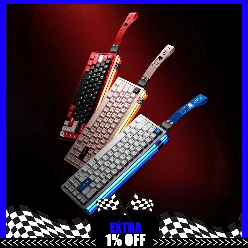 

PMO GP68 Wired Magnetic Switch Keyboard Aluminum Hot-Swap GASKET Gaming Mechanical Keyboard RGB 8000Hz 0.08MS RT 0.005mm Custom