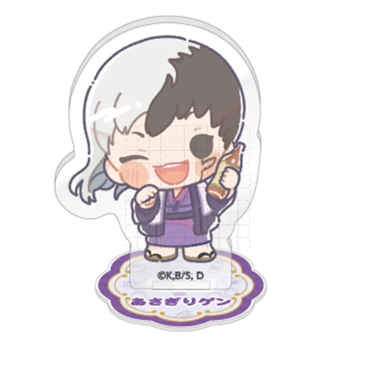 Game Asagiri Kuromu Ryusui Hyoga Saionji Ukyo Ishigami Senku Acrylic Stand Doll Anime Mini Figure Model Cosplay Toy for Gift