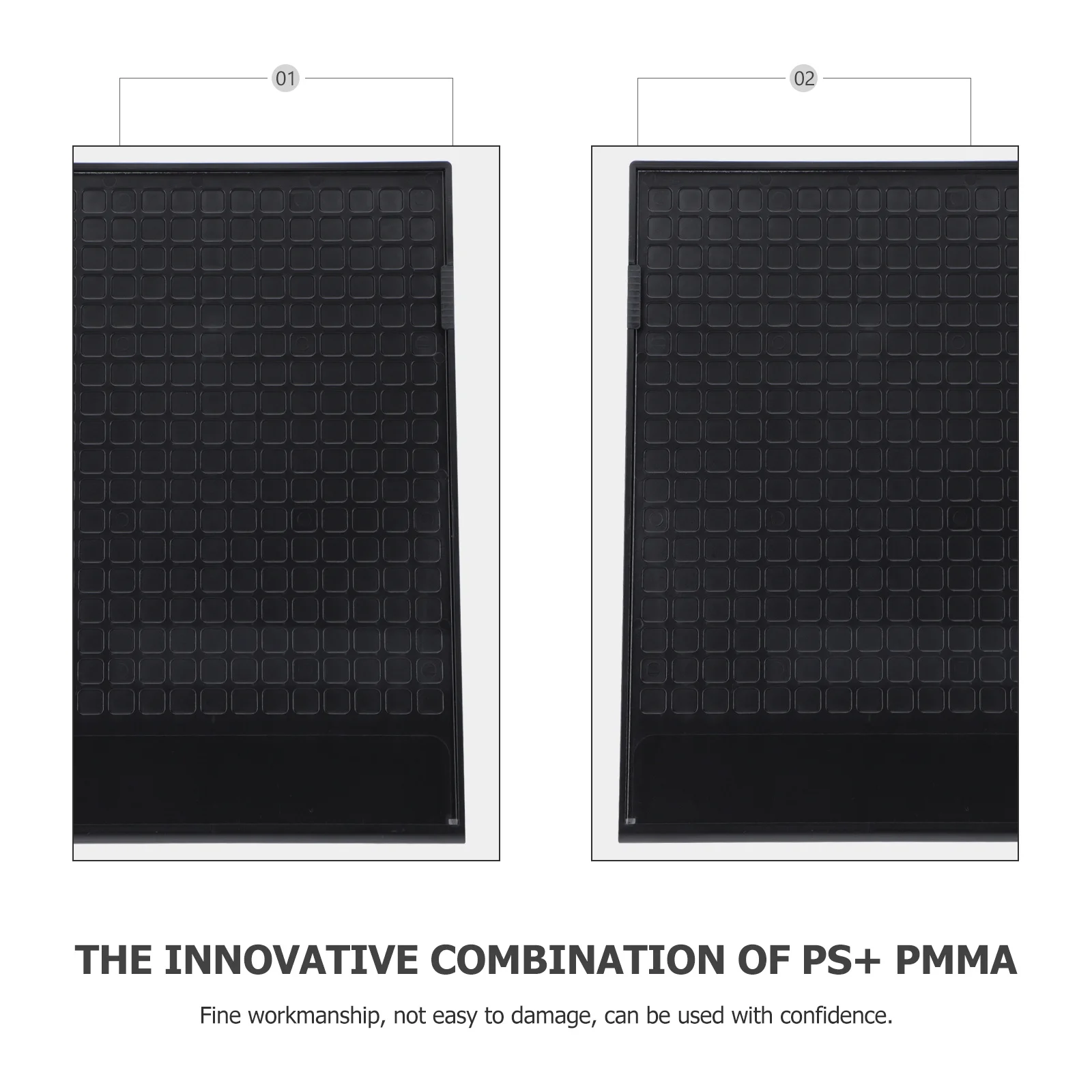 Schild Werbetafel Menü Preisschild Rack für Halter Desktop Note Clamp Kunststoff Racks Delicate