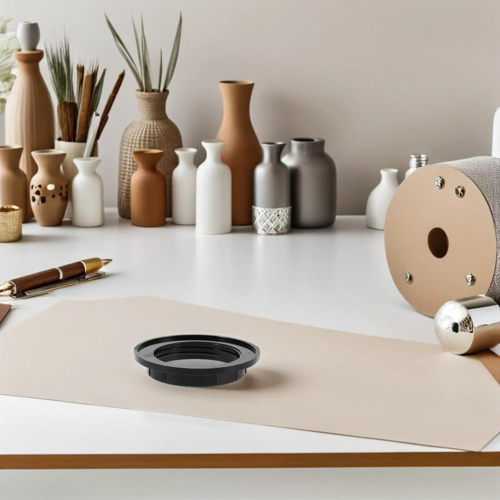 

Набор из 42 шт. кольцевых фиксаторов для плафонов E27/E26, бакелитовые, с полной резьбой, для подвесных светильников, универсальная совместимость