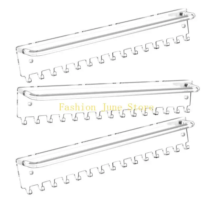 حامل N5KA للقلادة وإكسسوارات الشعر حامل مجوهرات أكريليك محمول حامل عرض عقال للاستخدام المنزلي أو البيع بالتجزئة #5