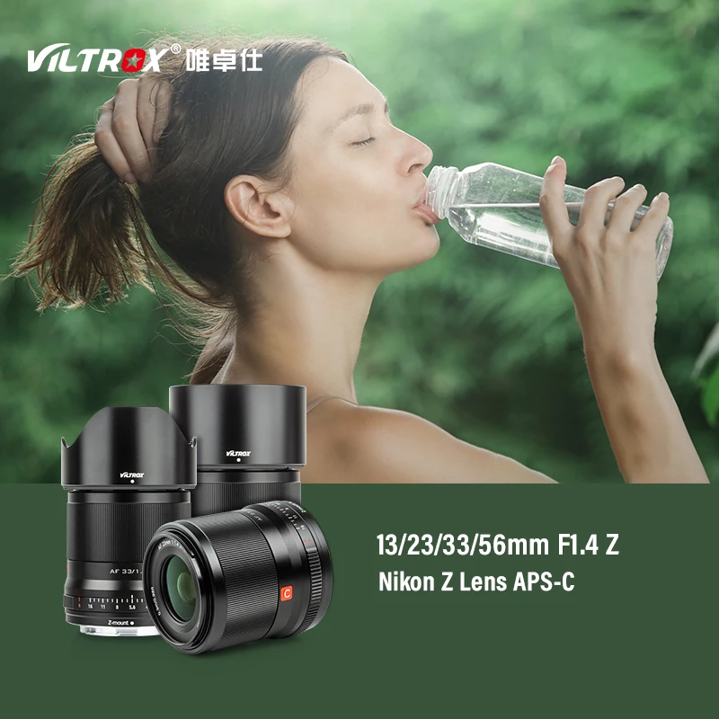 Viltrox 13mm 23mm 33mm 56mm F1.4 Auto Focus Large Aperture Portrait Lens Wide Angle Lens Vlog for Nikon Z Mount Camera Zfc Z50 Z