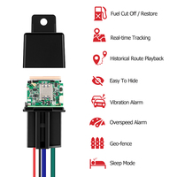 GPS Tracker Motorcycle Mini Car GPS Relay MV720 9-90V Vehicle Tracker Vibrate Cut Line Alert Geo fence Alarm Free APP PK CJ740