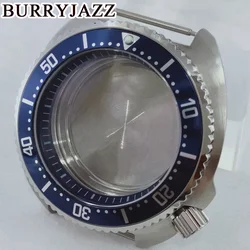 BURRYJAZZ 44mm NH35 NH36 NH34 NH38 NH39 NH70 NH72 Watch Case Waterproof Black Ring