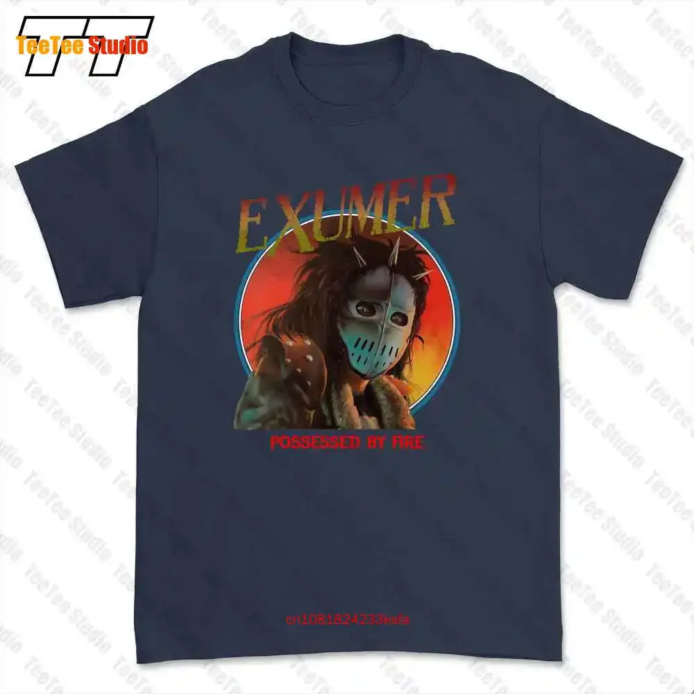 Exumer Possessed By Fire Thrash Metal Deathrow T-shirt Tee FZYQ