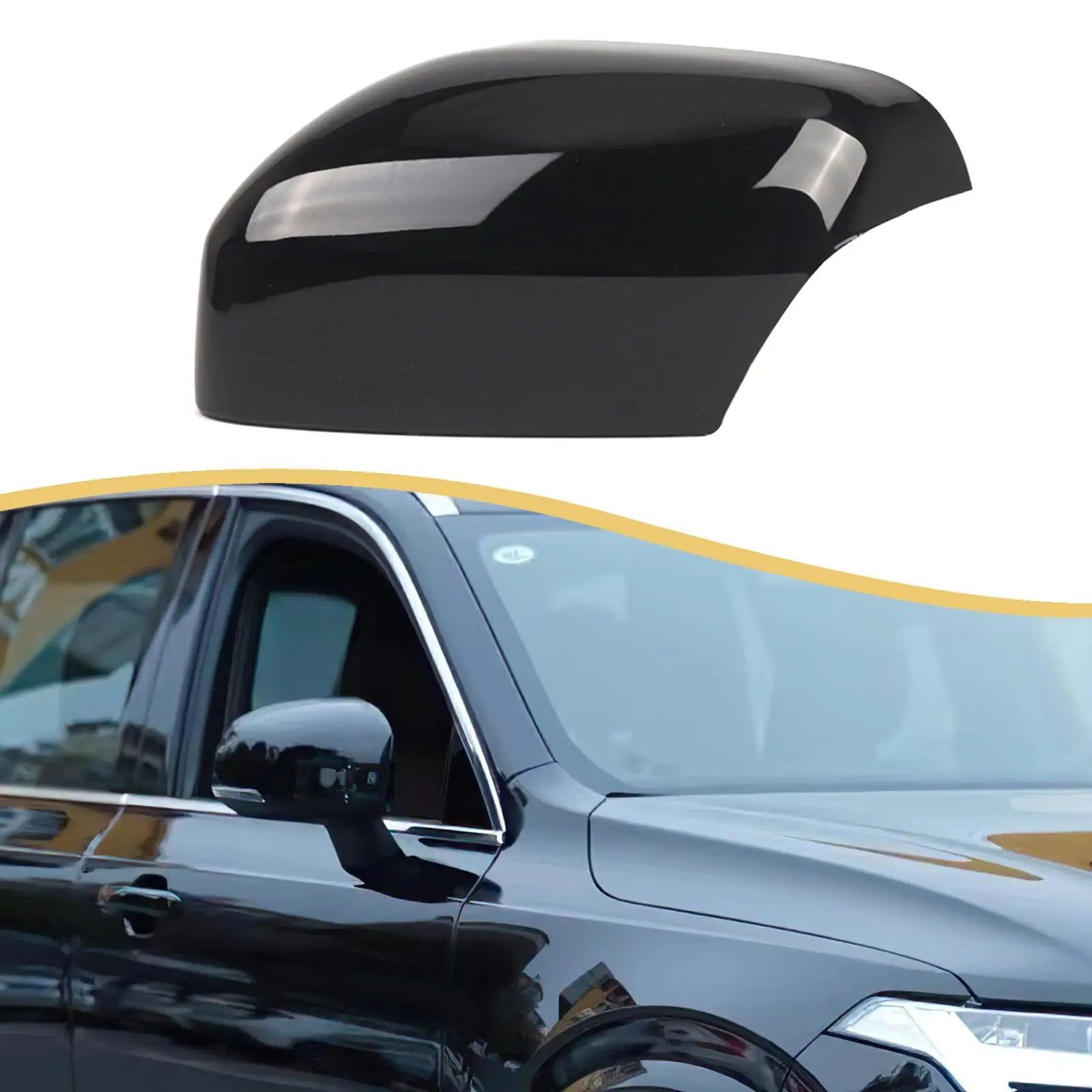

Side Door Mirror Cover Cap Elegant 39894341 for Volvo XC70 2007 to 2014
